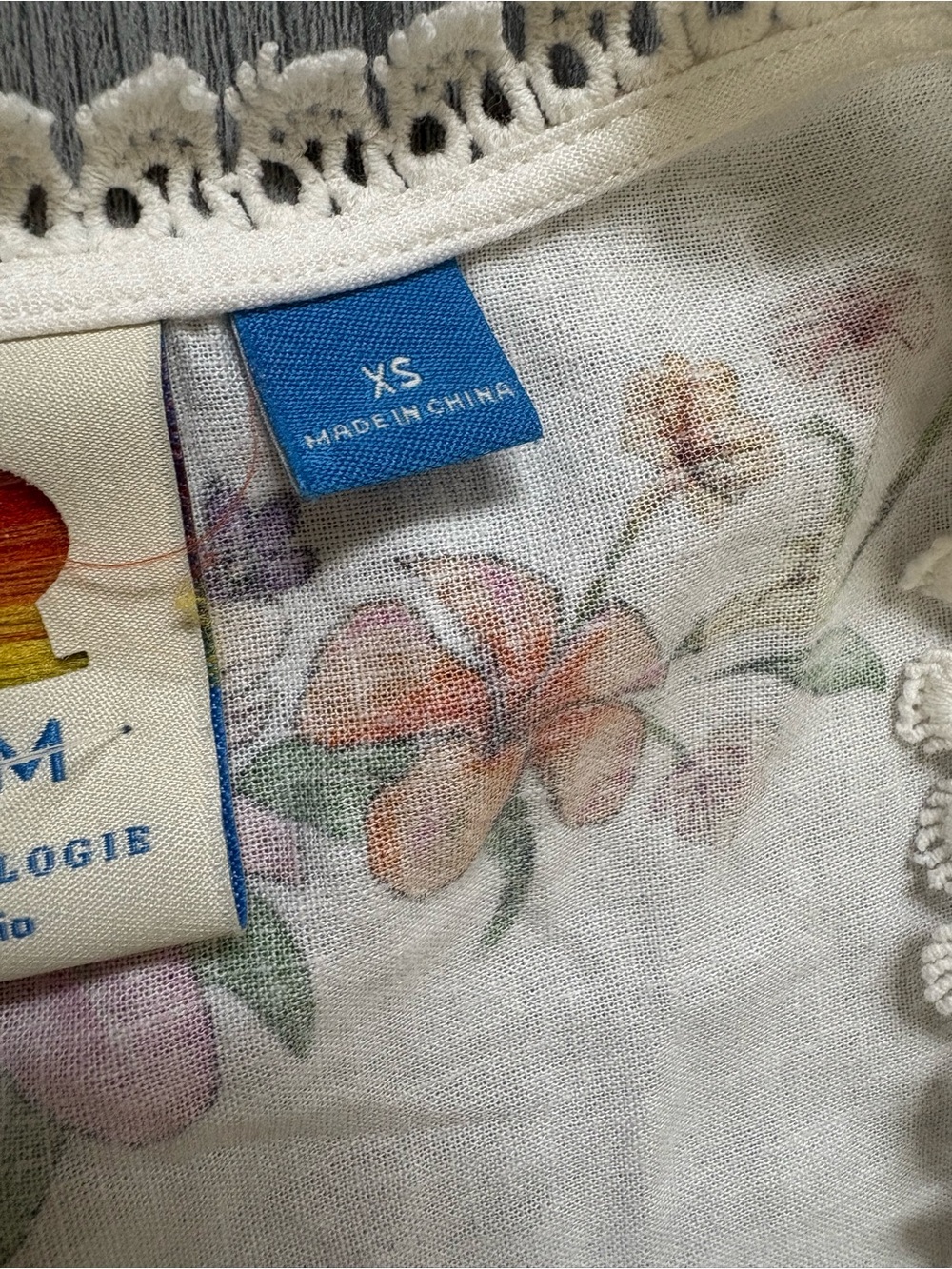 FARM Rio White Maxi Dress with Multicolor Floral Embroidery - Picture 11 of 11
